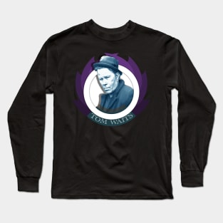 Tom Waits Long Sleeve T-Shirt